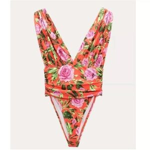 Zara Floral Bodysuit
